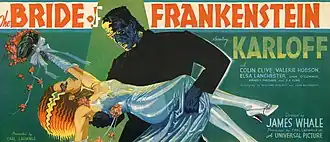 Promotionele illustratie Bride of Frankenstein