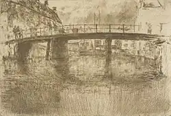 Bridge, Amsterdam, 1889