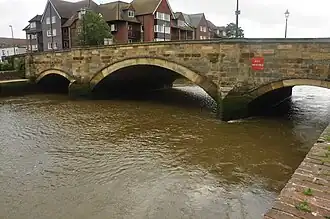 Brug over de Arun in Arundel