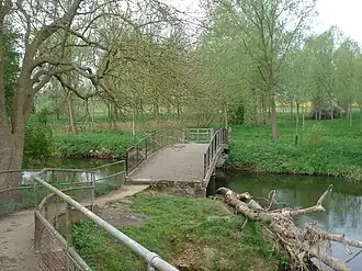 Brug over de Great Ouse in Newton Blossomville
