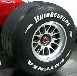 Bridgestone Formule 1-band