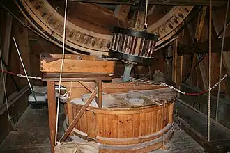 een van de twee maalkoppels