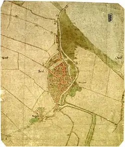 Brielle, Jacob van Deventer (1559)