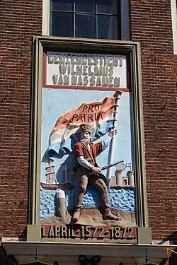 Gevelsteen van het Geuzen-gesticht.