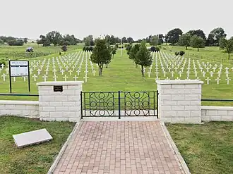 Toegang tot de begraafplaats