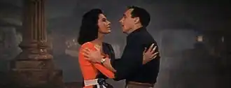 Cyd Charisse en Gene Kelly in Brigadoon
