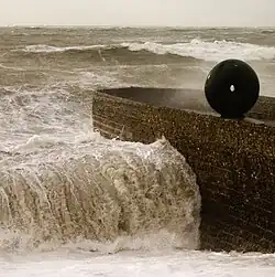 Afloat tijdens storm november 2009