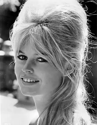 Brigitte Bardot in 1962