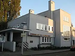 Openbare Leeszaal en Bibliotheek, Brink 43, Amsterdam (Betondorp), Dick Greiner