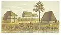 Het inheems dorp Karinambo (1876)