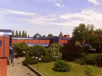 Het shopping complex van het voormalige Britannia Center Spandau