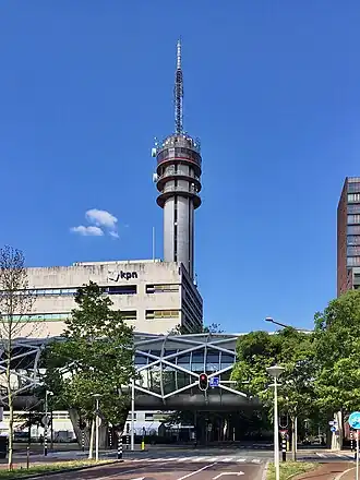 Zicht vanaf de J.P. Coenstraat (2020)