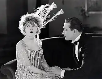Mae Murray en Monte Blue in Broadway Rose