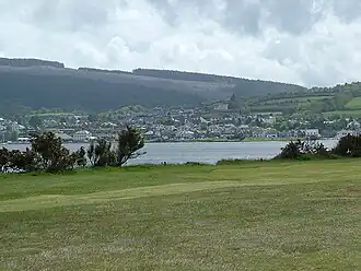 Brodick vanaf Brodick Golf Course