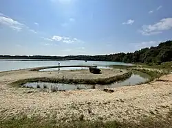 Broken Circle, gezien vanaf het object zelf