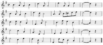 Melodie van het Limburgs volkslied