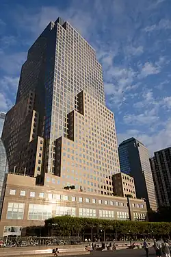 225 Liberty Street, voorheen Two World Financial Center, in 2017