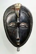 Mblo portret masker, mogelijk van de Baule
