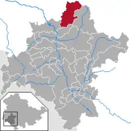 Kaart van Brotterode-Trusetal