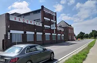 De voorkant van de brouwerij