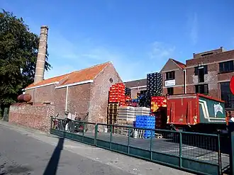 De brouwerij in het centrum van Ichtegem.