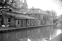 Gebouw Brouwerij de Boog op de Werf ca. 1985