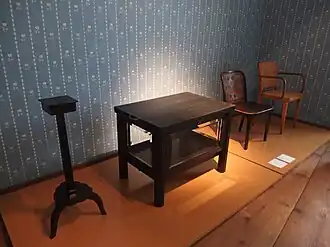 Meubels van het Hoffmann Museum in Brtnice, CZ