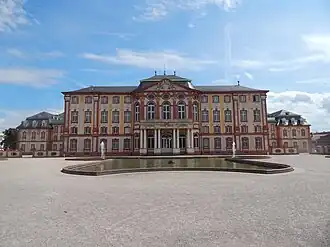 vestiging in het Slot Bruchsal