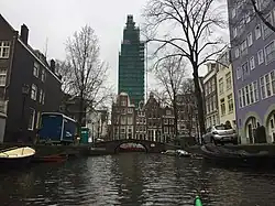 Brug 226 met een ingepakte Zuiderkerk (2017)