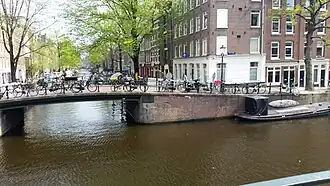 Brug 110 (in 2018) buiten dienst in verband met verzakkingen