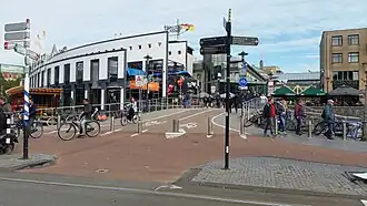 Hein Donnerbrug met links Holland Casino (oktober 2019)