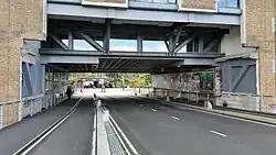 Onderdoorgang Pakhuis de Zwijger (juli 2019)