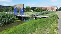 Brug 2268 met mozaïekwerk (juni 2019)
