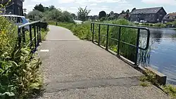 Brug 2318 over de goot van het Sisyfusgemaal (juni 2019)