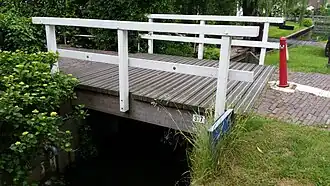 Schellingwouder Kerkepadbrug (juni 2018)