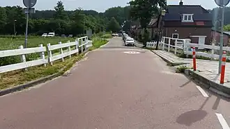 Liergouw met op voorgrond brug 378 (juni 2018)