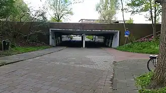Brug 446 naar het noorden gezien (april 2018)