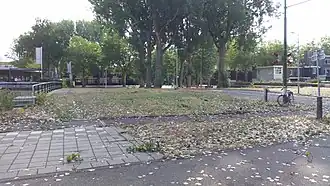 Brug 501 gezien naar de Amstelveenweweg (augustus 2018)