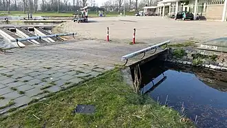 Zijaanzicht van brug 511 (maart 2019)