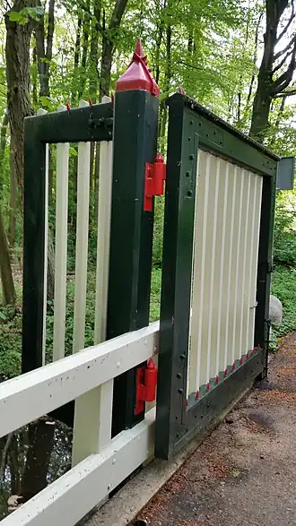 Houtbewerking van brug 514 (april 2019)