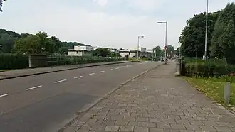 Brug 624 richting C.P. Rommeplantsoen (juni 2018)