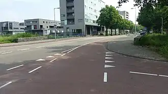 Brug 638 met nieuwbouw C. Outshoornstraat (juni 2018)