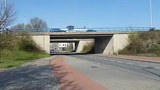 Overschiebrug-Zuid voor Overschiebrug-Noord (maart 2019)