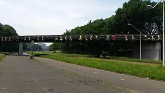 Brug 678 met Trimmers (juni 2018)