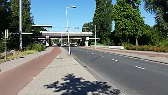 Brug 690 voor Metrostation Henk Sneevlietweg (juni 2018)