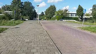 Reimersbeek gezien over brug 818 (september 2019)