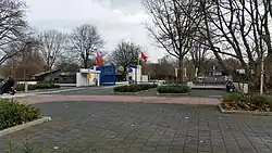 Overzicht westelijk landhoofd (januari 2019)