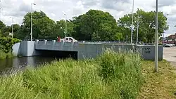 Zijaanzicht Watersnoodbrug (mei 2019)