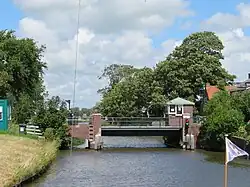 De brug over de Workumertrekvaart in 2020