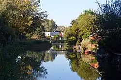 Brug met water Holtgesbroek